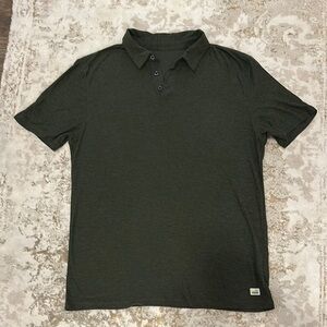 Vuori Green Polo Shirt Classic Style
